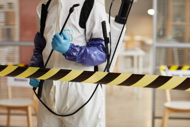 Professional Biohazard Cleanup technician working in Pleasanton, CA
